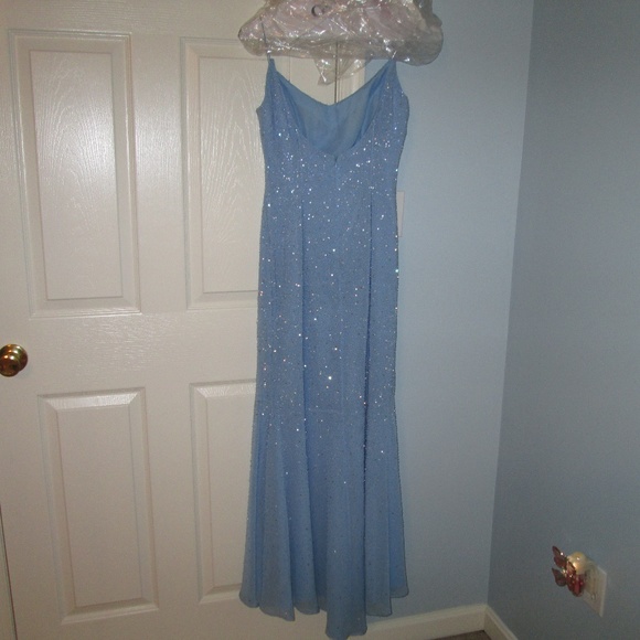 Light Blue Prom Dress! - Picture 7 of 8
